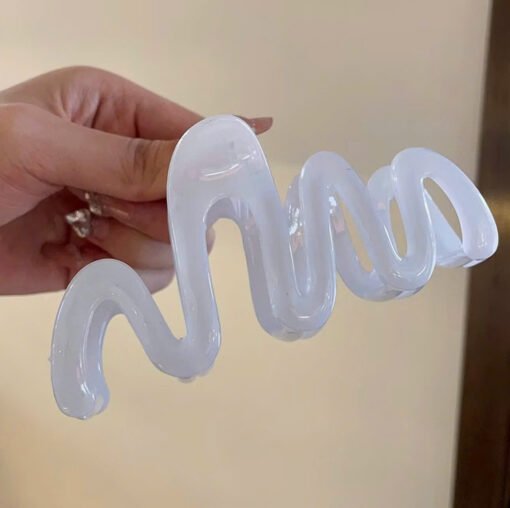 Kẹp Tóc Càng Cua Gợn Sóng Phong Cách Hàn Quốc - Ảnh 6