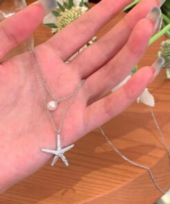 Dây Chuyền Sao Biển Ngọc Trai - Dịu Dàng & Bay Bổng