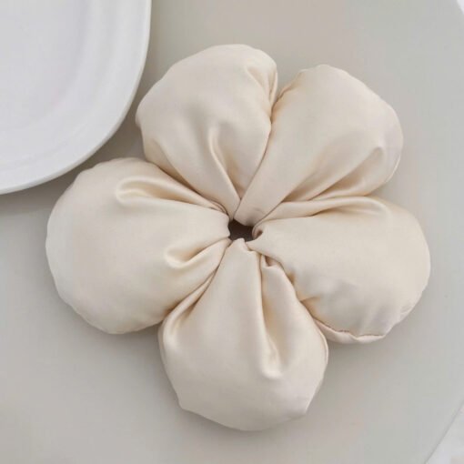 Dây Buộc Tóc Hoa Lớn Scrunchies - Ảnh 2