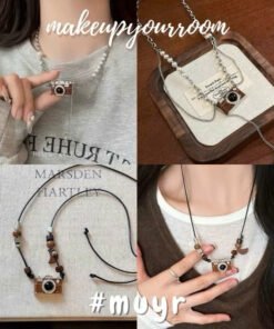 Dây Chuyền Vòng Cổ Mặt Máy Ảnh Retro Cá Tính