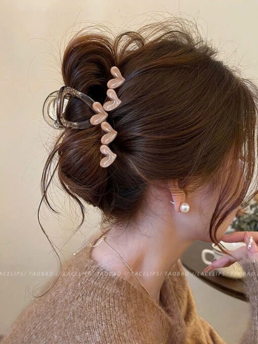 Kẹp Tóc Hàn Quốc Đính Hoạ Tiết Trái Tim - Ảnh 5