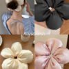 Dây Buộc Tóc Hoa Lớn Scrunchies