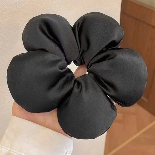 Dây Buộc Tóc Hoa Lớn Scrunchies - Ảnh 3