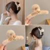 Vuốt Tóc Fuzzy Claw - Phụ Kiện Tóc Dễ Thương Cho Nữ, Kẹp Tóc Hợp Thời Trang